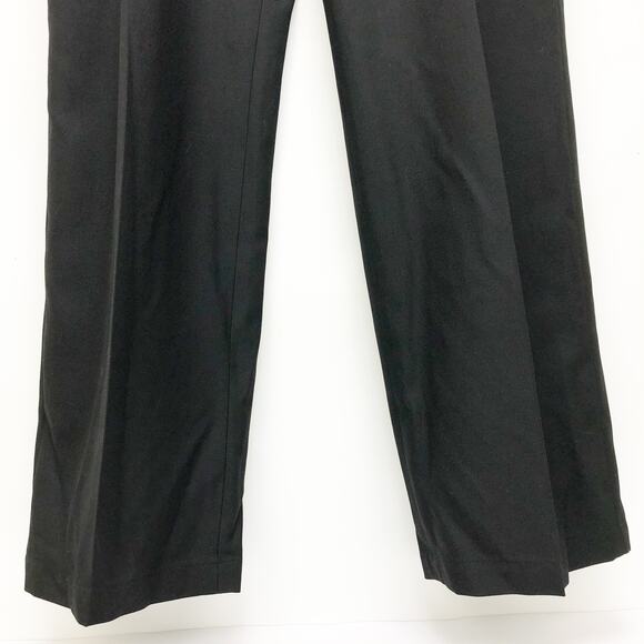 Burberry Mens Wool Pleated Dress Pants EU 52 US 36 Black Classic Trouser - Picture 4 of 11